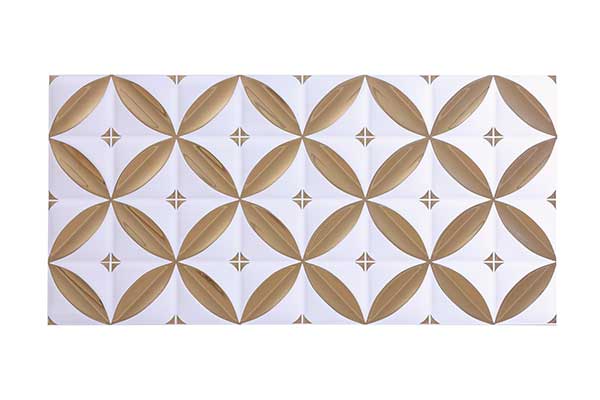 کاشی تک گل پرنسس طلایی