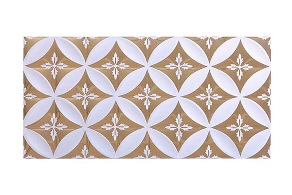 کاشی تک گل نیو پرنسس طلایی