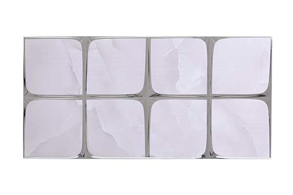 کاشی تک گل تورنتو نقره ای