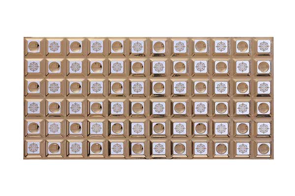 کاشی تک گل کارو طلایی کاشی تک گل کارو طلایی