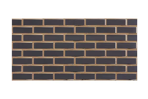 کاشی تک گل دافنه مشکی طلایی