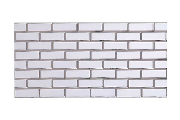 کاشی تک گل دافنه سفید نقره ای