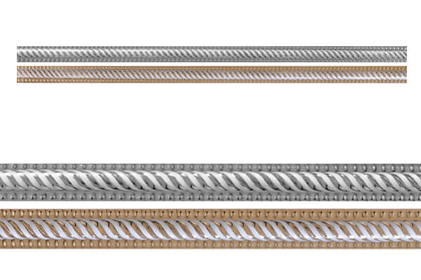 فیتیله راشل هوشمند نقره ای - طلایی