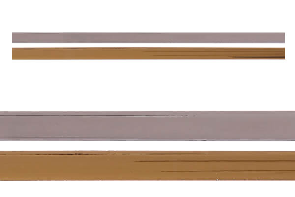 فیتیله فلت نقره ای - طلایی